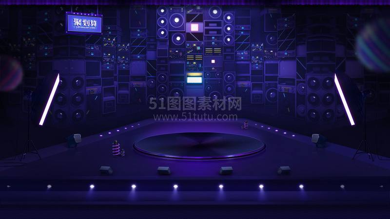 科技背景人工智能未来场高清景图2341500989