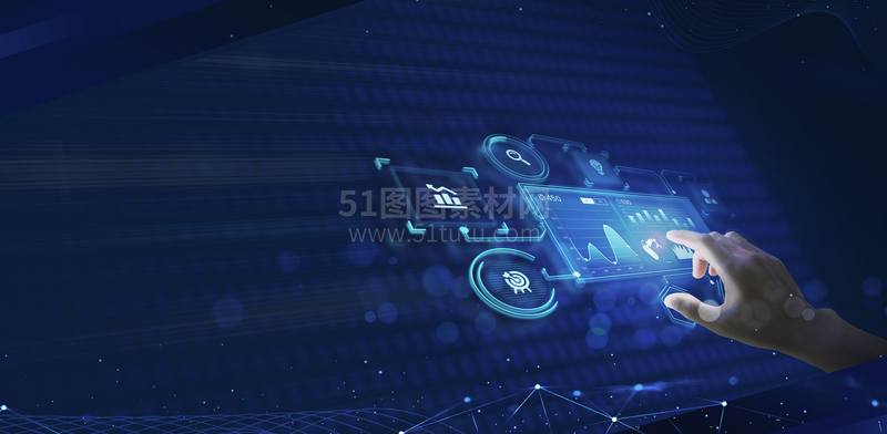 科技背景人工智能未来场高清景图2341501003