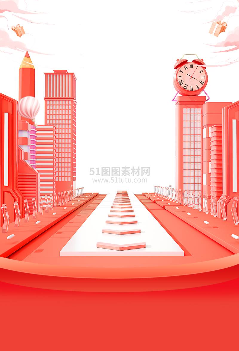 高清大图红色素材背景场景图2341600898