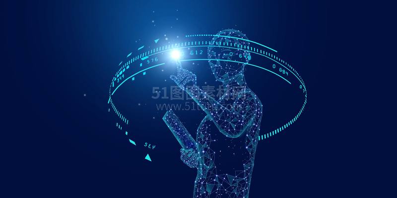 科技背景人工智能未来场高清景图2341501021