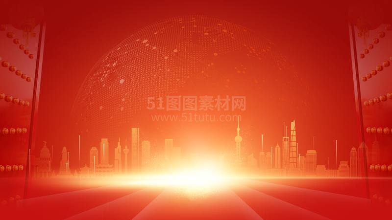 高清大图红色素材背景场景图2341600918