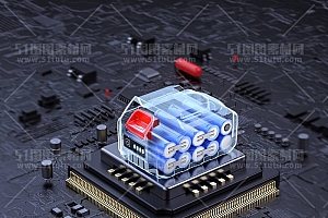 芯片CPU科技背景场景设计参考图23071501502