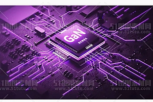 芯片CPU科技背景场景设计参考图23071501514