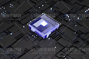 芯片CPU科技背景场景设计参考图23071501530