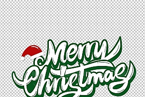 圣诞节素材PNG透明背景免抠图圣诞树老人雪花00117