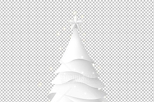 圣诞节素材PNG透明背景免抠图圣诞树老人雪花00264