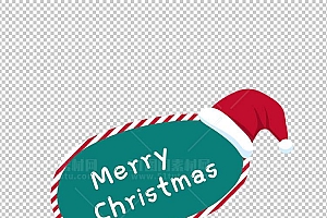 圣诞节素材PNG透明背景免抠图圣诞树老人雪花00485