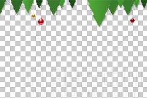圣诞节素材PNG透明背景免抠图圣诞树老人雪花00602