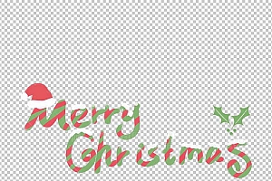 圣诞节素材PNG透明背景免抠图圣诞树老人雪花01018