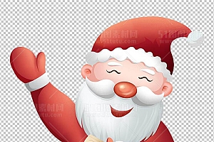 圣诞节素材PNG透明背景免抠图圣诞树老人雪花01110