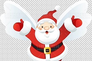 圣诞节素材PNG透明背景免抠图圣诞树老人雪花01200