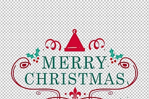 圣诞节素材PNG透明背景免抠图圣诞树老人雪花01232