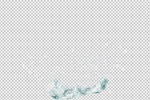 水透明背景PNG图水设计素材00020