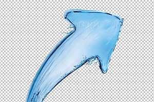 水透明背景PNG图水设计素材00058