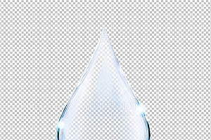 水透明背景PNG图水设计素材00133