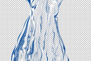 水透明背景PNG图水设计素材00146