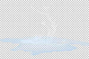 水透明背景PNG图水设计素材00209