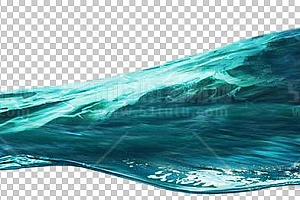 水透明背景PNG图水设计素材00268