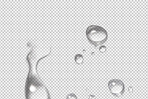 水透明背景PNG图水设计素材00448