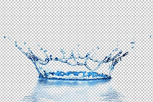 水透明背景PNG图水设计素材00467