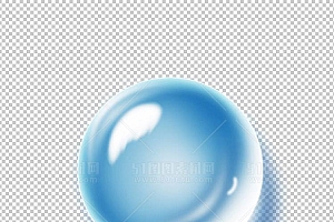 水透明背景PNG图水设计素材00475