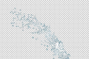 水透明背景PNG图水设计素材00569