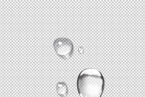 水透明背景PNG图水设计素材00611