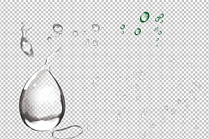 水透明背景PNG图水设计素材00701