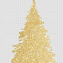 圣诞节素材PNG透明背景免抠图圣诞树老人雪花02115