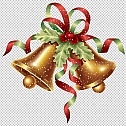 圣诞节素材PNG透明背景免抠图圣诞树老人雪花02145