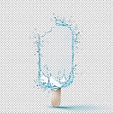 水透明背景PNG图水设计素材00753