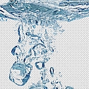 水透明背景PNG图水设计素材00780