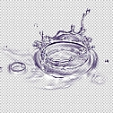 水透明背景PNG图水设计素材00782