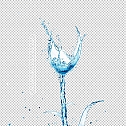 水透明背景PNG图水设计素材00795