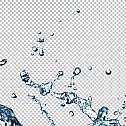 水透明背景PNG图水设计素材00797