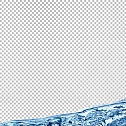 水透明背景PNG图水设计素材00799