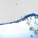 水透明背景PNG图水设计素材00802