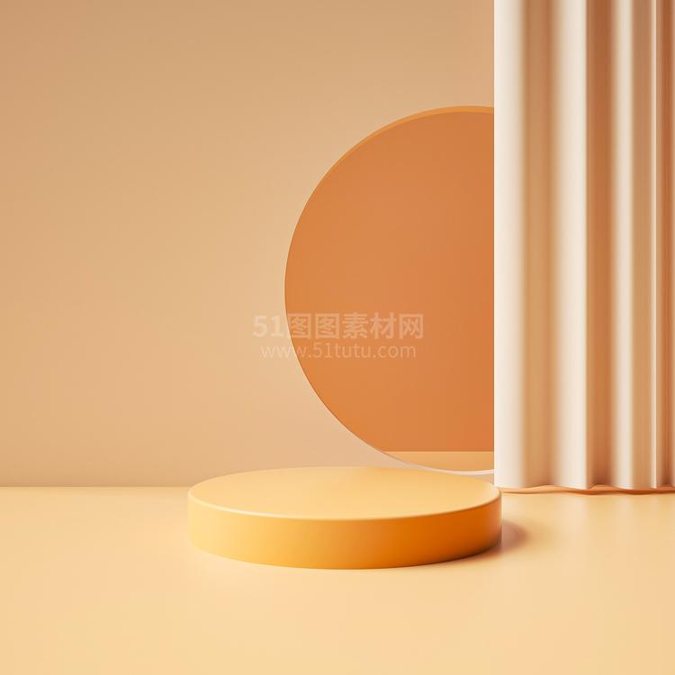 高清C4D背景产品背景场景产品台素材2306801901