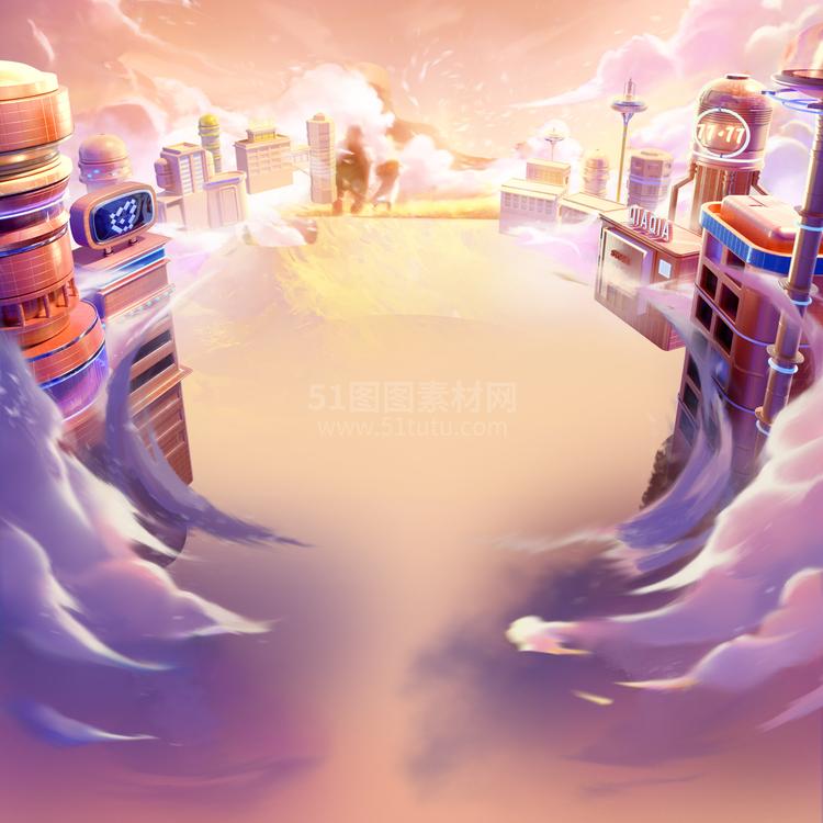 高清C4D背景产品背景场景产品台素材2306801943