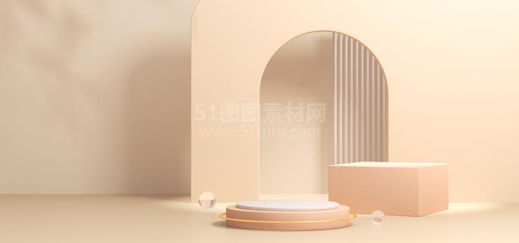 高清C4D背景产品背景场景产品台素材2306801956