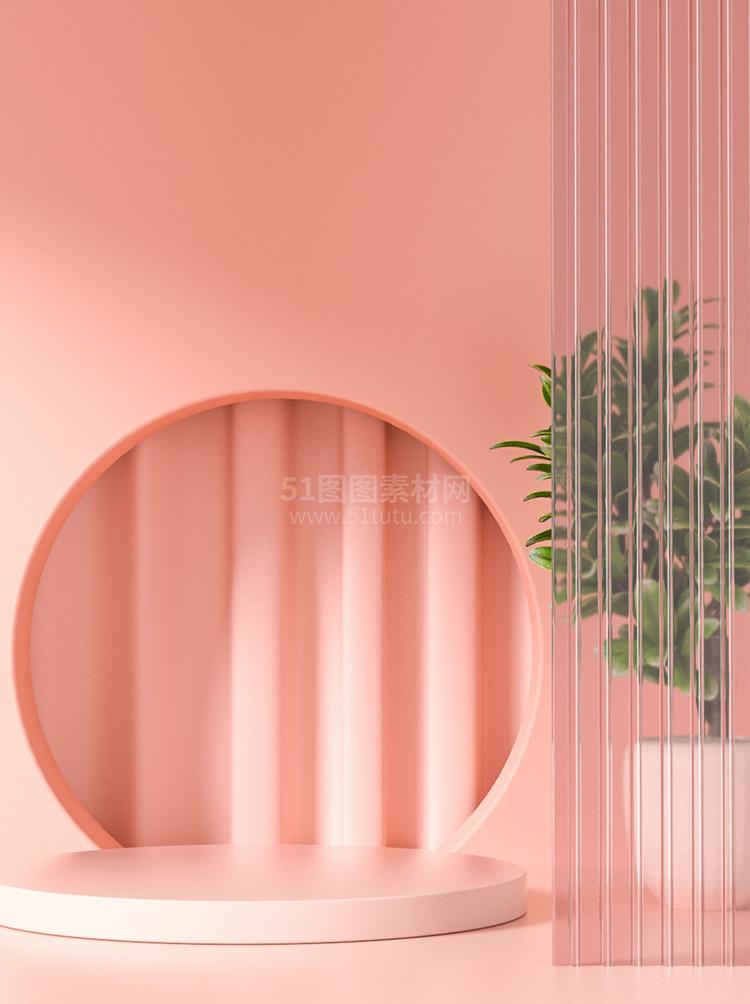 高清C4D背景产品背景场景产品台素材2306801964