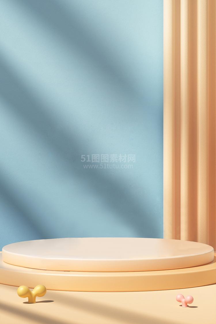 高清C4D背景产品背景场景产品台素材2306801966