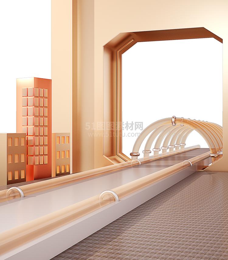 高清C4D背景产品背景场景产品台素材2306801967