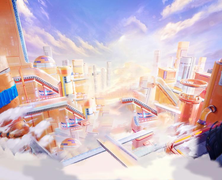 高清C4D背景产品背景场景产品台素材2306801973