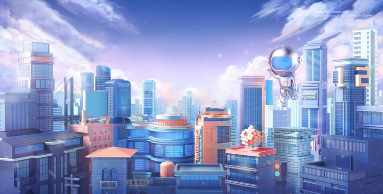 高清C4D背景产品背景场景产品台素材2306801975