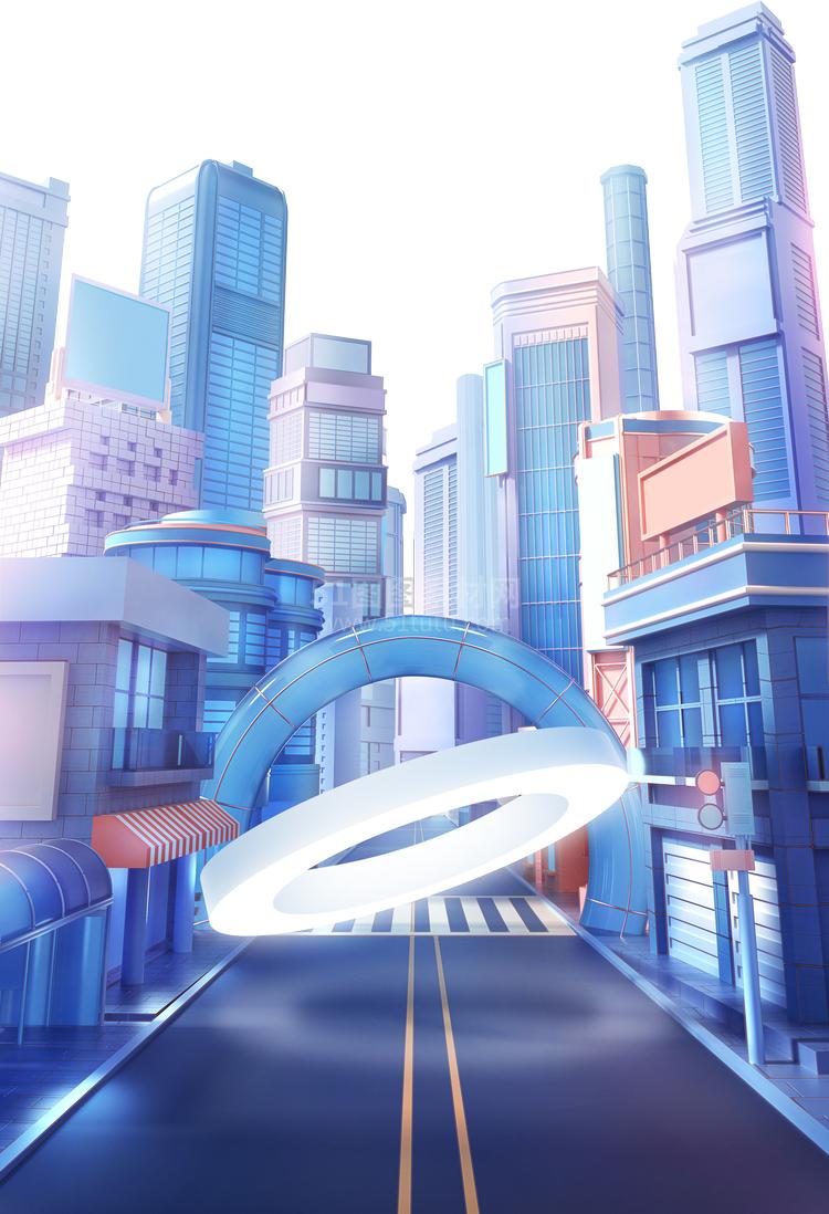 高清C4D背景产品背景场景产品台素材2306801986