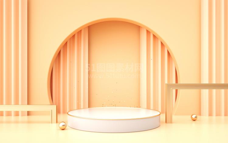 高清C4D背景产品背景场景产品台素材2306802013