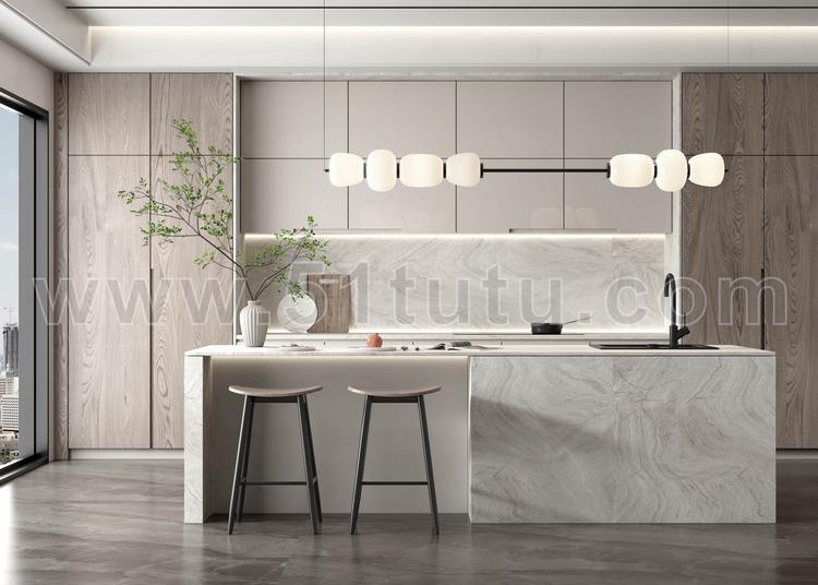 厨房背景场景各种角度场景设计参考2307500496