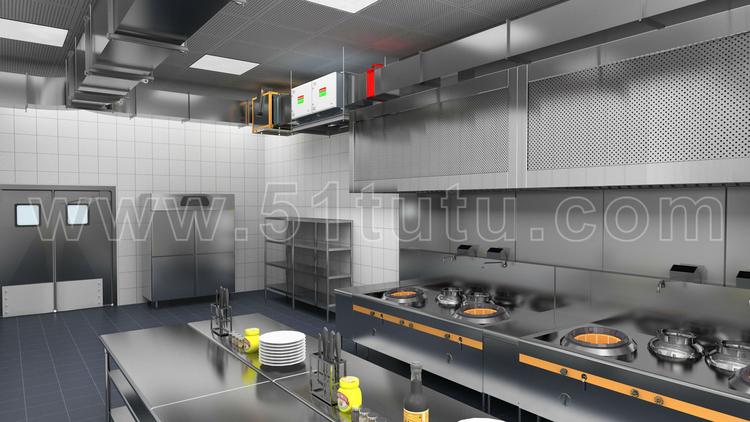 厨房背景场景各种角度场景设计参考2307500500