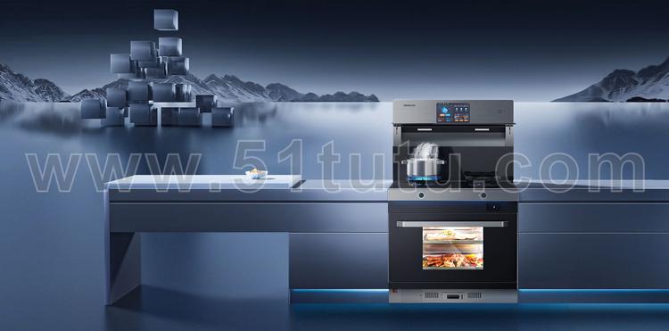 厨房背景场景各种角度场景设计参考2307500513